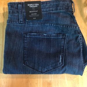 Simply Vera Wang Bootcut Jeans